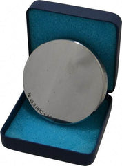 Made in USA - Rockwell C Scale, Hardness Calibration Test Block - C45 Hardness, Mid Hardness Range Description, 2 Piece - Apex Tool & Supply