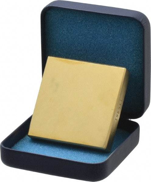 Made in USA - Rockwell B Scale, Hardness Calibration Test Block - B60 Hardness, Mid Hardness Range Description, 2 Piece - Apex Tool & Supply