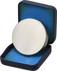 Made in USA - Rockwell B Scale, Hardness Calibration Test Block - B90 Hardness, High Hardness Range Description, 2 Piece - Apex Tool & Supply
