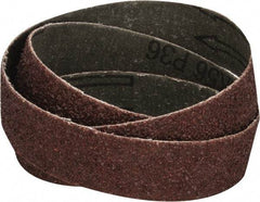 Tru-Maxx - 1" Wide x 30" OAL, 36 Grit, Aluminum Oxide Abrasive Belt - Aluminum Oxide, Very Coarse, Coated, X Weighted Cloth Backing - Apex Tool & Supply