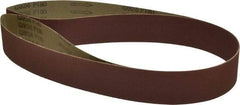 Tru-Maxx - 2" Wide x 72" OAL, 180 Grit, Aluminum Oxide Abrasive Belt - Aluminum Oxide, Very Fine, Coated, X Weighted Cloth Backing - Apex Tool & Supply