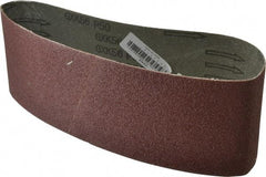 Tru-Maxx - 4" Wide x 24" OAL, 50 Grit, Aluminum Oxide Abrasive Belt - Aluminum Oxide, Coarse, Coated, X Weighted Cloth Backing - Apex Tool & Supply