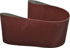 Tru-Maxx - 6" Wide x 48" OAL, 150 Grit, Aluminum Oxide Abrasive Belt - Aluminum Oxide, Very Fine, Coated, X Weighted Cloth Backing - Apex Tool & Supply