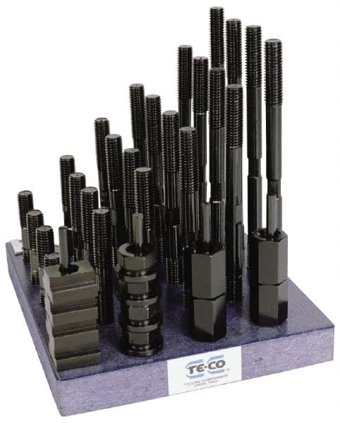 TE-CO - T-Nut & Stud Kits Stud Thread Sizes: 3/4-10 T-Slot Size (Inch): 1 - Apex Tool & Supply