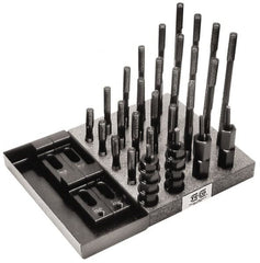 TE-CO - T-Nut & Stud Kits Stud Thread Sizes: 1-8 Number of Pieces: 41 - Apex Tool & Supply