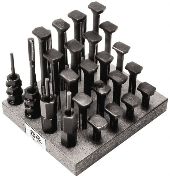 TE-CO - T-Nut & Stud Kits Stud Thread Sizes: 3/4-10 T-Slot Size (Inch): 3/4 - Apex Tool & Supply