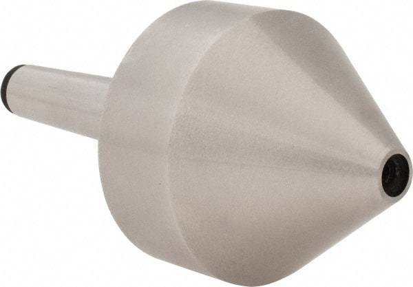 Interstate - MT5 Taper Shank, 5.79" Head Diam Live Center - 4.09" Head Length, 1.38" Point Diam, 2.9" Point Len, 1763.7 Lb Max Workpc, 9.58" OAL, Bull Nose Point - Apex Tool & Supply