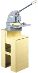 Enco - Metal Cutting & Forming Machine Stands For Use With: 4 Ton Hand Notcher Length (Inch): 22 - Apex Tool & Supply