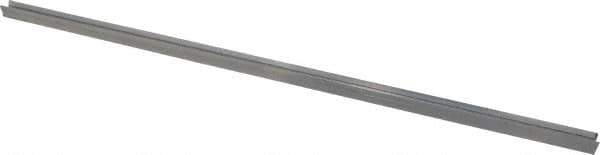Mitee-Bite - 20" OAL 1/2" Width, Aluminum, Wedge Clamp Stock - Channel Shaped - Apex Tool & Supply