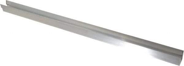 Mitee-Bite - 20" OAL 1" Width, Aluminum, Wedge Clamp Stock - Channel Shaped - Apex Tool & Supply