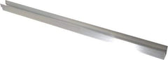 Mitee-Bite - 20" OAL 1" Width, Aluminum, Wedge Clamp Stock - Channel Shaped - Apex Tool & Supply