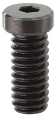 Mitee-Bite - 5/16-18, 1/2" Length, Stainless Steel, Black Oxide Finish, Cam Clamp Screw - Use with Mitee-Bite Fixture Clamps - Apex Tool & Supply