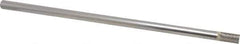 Atrax - 1/4" Cut Diam, 1/4" Shank Diam, Cylinder Head Single Cut Burr - Carbide, Flat End, 1/2" LOC, 6-1/2" OAL - Apex Tool & Supply