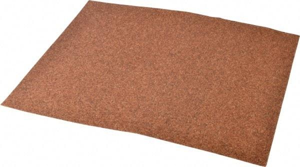 3M - 50 Grit, Garnet Sanding Sheet - 11" Long x 9" Wide, Coarse Grade, D Weighted Paper Backing - Apex Tool & Supply
