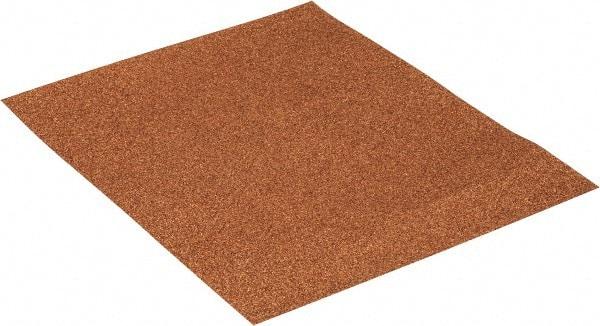 3M - 60 Grit, Garnet Sanding Sheet - 11" Long x 9" Wide, Medium Grade, D Weighted Paper Backing - Apex Tool & Supply