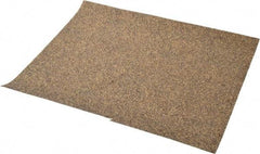 3M - 36 Grit, Aluminum Oxide Sanding Sheet - 11" Long x 9" Wide, Very Coarse Grade, D Weighted Paper Backing - Apex Tool & Supply