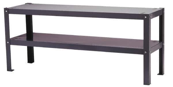 Enco - 56 Inch Long x 17 Inch Wide/Deep x 24 Inch High, Metal Cutting and Forming Machine Stand - For Use with Slip Rolls - Apex Tool & Supply