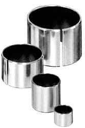 Bunting Bearing - 2" Inside x 2-3/16" Outside Diam, Steel Sleeve Bearing - 2-1/2" OAL - Apex Tool & Supply