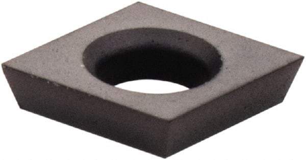 Kennametal - CDHB1.20.60.1 Grade KC5025 Carbide Turning Insert - TiAlN Finish, 80° Diamond, 5/32" Inscr Circle, 0.04 Thick, 0.0039" Corner Radius - Apex Tool & Supply
