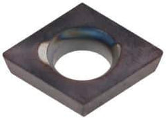 Kennametal - CDHB1.20.60.5 Grade KC5010 Carbide Turning Insert - TiAlN Finish, 80° Diamond, 5/32" Inscr Circle, 0.04 Thick, 0.0079" Corner Radius - Apex Tool & Supply