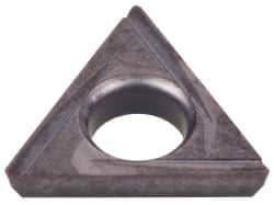 Kennametal - TDHH1.280.750.5 Grade KC5010 Carbide Turning Insert - TiAlN Finish, 60° Triangle, 0.1598" Inscr Circle, 3/64" Thick, 0.007" Corner Radius - Apex Tool & Supply