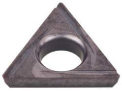 Kennametal - TDHH1.280.750.5 Grade KC5010 Carbide Turning Insert - TiAlN Finish, 60° Triangle, 0.1598" Inscr Circle, 3/64" Thick, 0.007" Corner Radius - Apex Tool & Supply