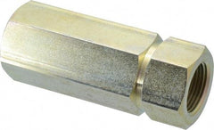 Parker - 1 Thread Steel Hydraulic Hose Check - 5,000 psi, 30 GPM - Apex Tool & Supply