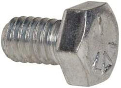 Value Collection - 5/16-18 UNC, 1/2" Length Under Head Hex Head Cap Screw - Fully Threaded, Grade 5 Steel, Zinc-Plated Finish, 1/2" Hex - Apex Tool & Supply