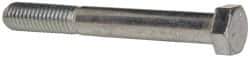 Value Collection - 1/2-13 UNC, 4" Length Under Head Hex Head Cap Screw - Partially Threaded, Grade 5 Steel, Zinc-Plated Finish, 3/4" Hex - Apex Tool & Supply