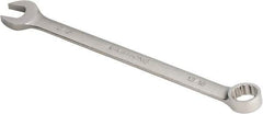 Armstrong - 13/16" 12 Point Offset Combination Wrench - 15° Offset Angle, 11-3/4" OAL, Steel, Satin Finish - Apex Tool & Supply
