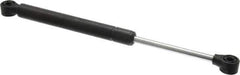 Value Collection - 0.32" Rod Diam, 0.75" Tube Diam, 20 Lb Capacity, Fixed Force Gas Spring - 11.9" Extended Length, 3.5" Stroke Length, Plastic Ball Socket, Black Nitride Piston - Apex Tool & Supply