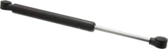 Value Collection - 0.32" Rod Diam, 0.75" Tube Diam, 30 Lb Capacity, Fixed Force Gas Spring - 11.9" Extended Length, 3.5" Stroke Length, Plastic Ball Socket, Black Nitride Piston - Apex Tool & Supply