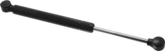 Value Collection - 0.32" Rod Diam, 0.75" Tube Diam, 90 Lb Capacity, Fixed Force Gas Spring - 11.9" Extended Length, 3.5" Stroke Length, Plastic Ball Socket, Black Nitride Piston - Apex Tool & Supply