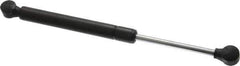 Value Collection - 0.32" Rod Diam, 0.75" Tube Diam, 120 Lb Capacity, Fixed Force Gas Spring - 11.9" Extended Length, 3.5" Stroke Length, Plastic Ball Socket, Black Nitride Piston - Apex Tool & Supply