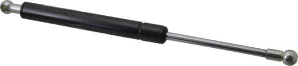 Value Collection - 0.32" Rod Diam, 0.75" Tube Diam, 120 Lb Capacity, Fixed Force Gas Spring - 11.9" Extended Length, 3.5" Stroke Length, Metal Socket, Black Nitride Piston - Apex Tool & Supply