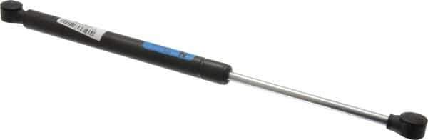 Value Collection - 0.32" Rod Diam, 0.75" Tube Diam, 30 Lb Capacity, Fixed Force Gas Spring - 15.25" Extended Length, 5" Stroke Length, Plastic Ball Socket, Black Nitride Piston - Apex Tool & Supply