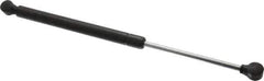 Value Collection - 0.32" Rod Diam, 0.75" Tube Diam, 90 Lb Capacity, Fixed Force Gas Spring - 15.25" Extended Length, 5" Stroke Length, Plastic Ball Socket, Black Nitride Piston - Apex Tool & Supply