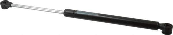 Value Collection - 0.32" Rod Diam, 0.75" Tube Diam, 120 Lb Capacity, Fixed Force Gas Spring - 15.25" Extended Length, 5" Stroke Length, Plastic Ball Socket, Black Nitride Piston - Apex Tool & Supply