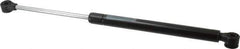 Value Collection - 0.32" Rod Diam, 0.75" Tube Diam, 120 Lb Capacity, Fixed Force Gas Spring - 15.25" Extended Length, 5" Stroke Length, Plastic Ball Socket, Black Nitride Piston - Apex Tool & Supply