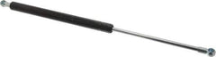 Value Collection - 0.32" Rod Diam, 0.75" Tube Diam, 20 Lb Capacity, Fixed Force Gas Spring - 17" Extended Length, 6" Stroke Length, Metal Socket, Black Nitride Piston - Apex Tool & Supply