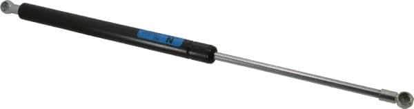 Value Collection - 0.32" Rod Diam, 0.75" Tube Diam, 60 Lb Capacity, Fixed Force Gas Spring - 17" Extended Length, 6" Stroke Length, Metal Socket, Black Nitride Piston - Apex Tool & Supply