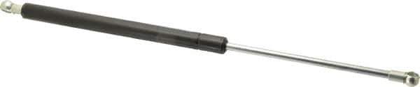 Value Collection - 0.32" Rod Diam, 0.75" Tube Diam, 90 Lb Capacity, Fixed Force Gas Spring - 17" Extended Length, 6" Stroke Length, Metal Socket, Black Nitride Piston - Apex Tool & Supply