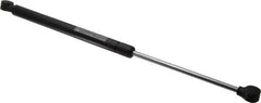 Value Collection - 0.32" Rod Diam, 0.75" Tube Diam, 120 Lb Capacity, Fixed Force Gas Spring - 17" Extended Length, 6" Stroke Length, Plastic Ball Socket, Black Nitride Piston - Apex Tool & Supply