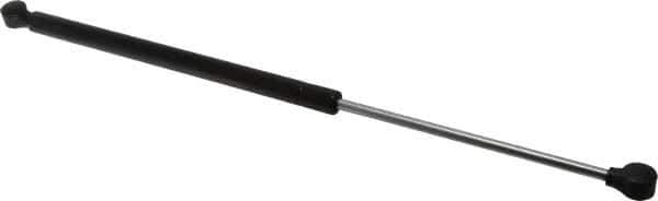 Value Collection - 0.32" Rod Diam, 0.75" Tube Diam, 20 Lb Capacity, Fixed Force Gas Spring - 19.63" Extended Length, 7" Stroke Length, Plastic Ball Socket, Black Nitride Piston - Apex Tool & Supply