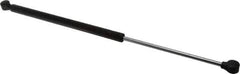Value Collection - 0.32" Rod Diam, 0.75" Tube Diam, 20 Lb Capacity, Fixed Force Gas Spring - 19.63" Extended Length, 7" Stroke Length, Plastic Ball Socket, Black Nitride Piston - Apex Tool & Supply