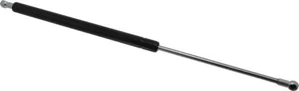 Value Collection - 0.32" Rod Diam, 0.75" Tube Diam, 30 Lb Capacity, Fixed Force Gas Spring - 19.63" Extended Length, 7" Stroke Length, Metal Socket, Black Nitride Piston - Apex Tool & Supply