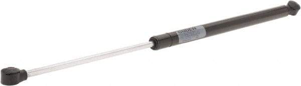 Value Collection - 0.32" Rod Diam, 0.75" Tube Diam, 60 Lb Capacity, Fixed Force Gas Spring - 19.63" Extended Length, 7" Stroke Length, Plastic Ball Socket, Black Nitride Piston - Apex Tool & Supply