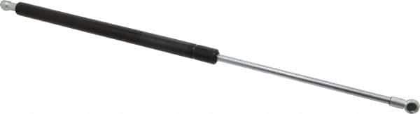Value Collection - 0.32" Rod Diam, 0.75" Tube Diam, 60 Lb Capacity, Fixed Force Gas Spring - 19.63" Extended Length, 7" Stroke Length, Metal Socket, Black Nitride Piston - Apex Tool & Supply