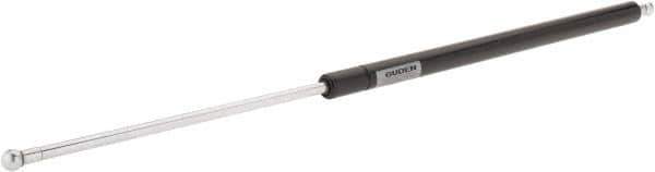 Value Collection - 0.39" Rod Diam, 0.87" Tube Diam, 100 Lb Capacity, Fixed Force Gas Spring - 27.8" Extended Length, 10" Stroke Length, Metal Socket, Black Nitride Piston - Apex Tool & Supply