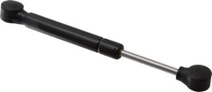 Value Collection - 0.24" Rod Diam, 0.59" Tube Diam, 60 Lb Capacity, Fixed Force Gas Spring - 7.5" Extended Length, 2" Stroke Length, Plastic Ball Socket, Black Nitride Piston - Apex Tool & Supply